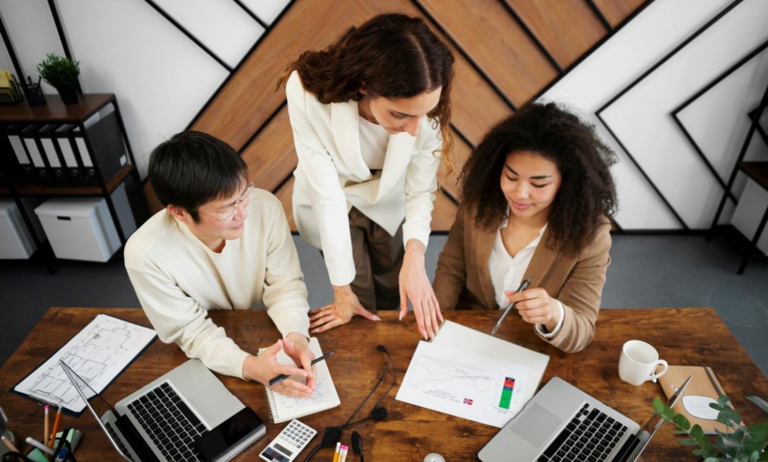 Professional financial dashboard showing budget tracking interface
